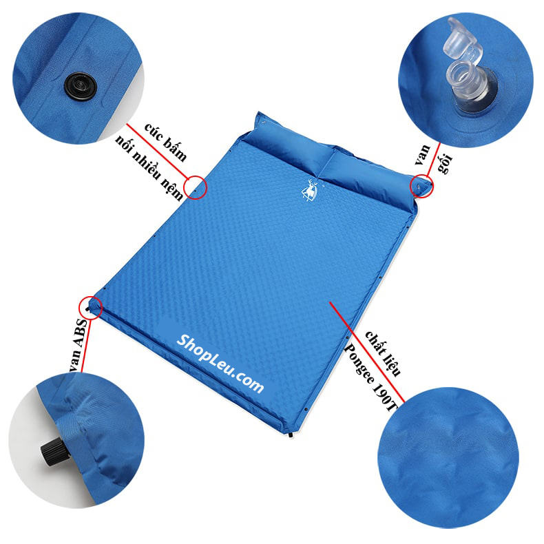 đệm tự bơm hơi , đệm tự phồng
