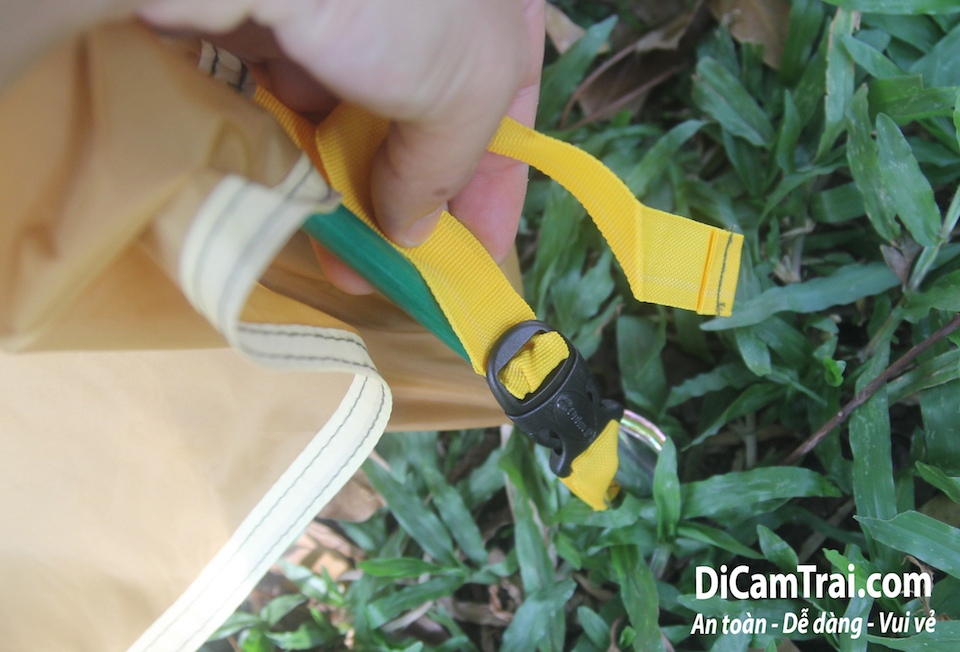 chống gió cho lều cắm trại