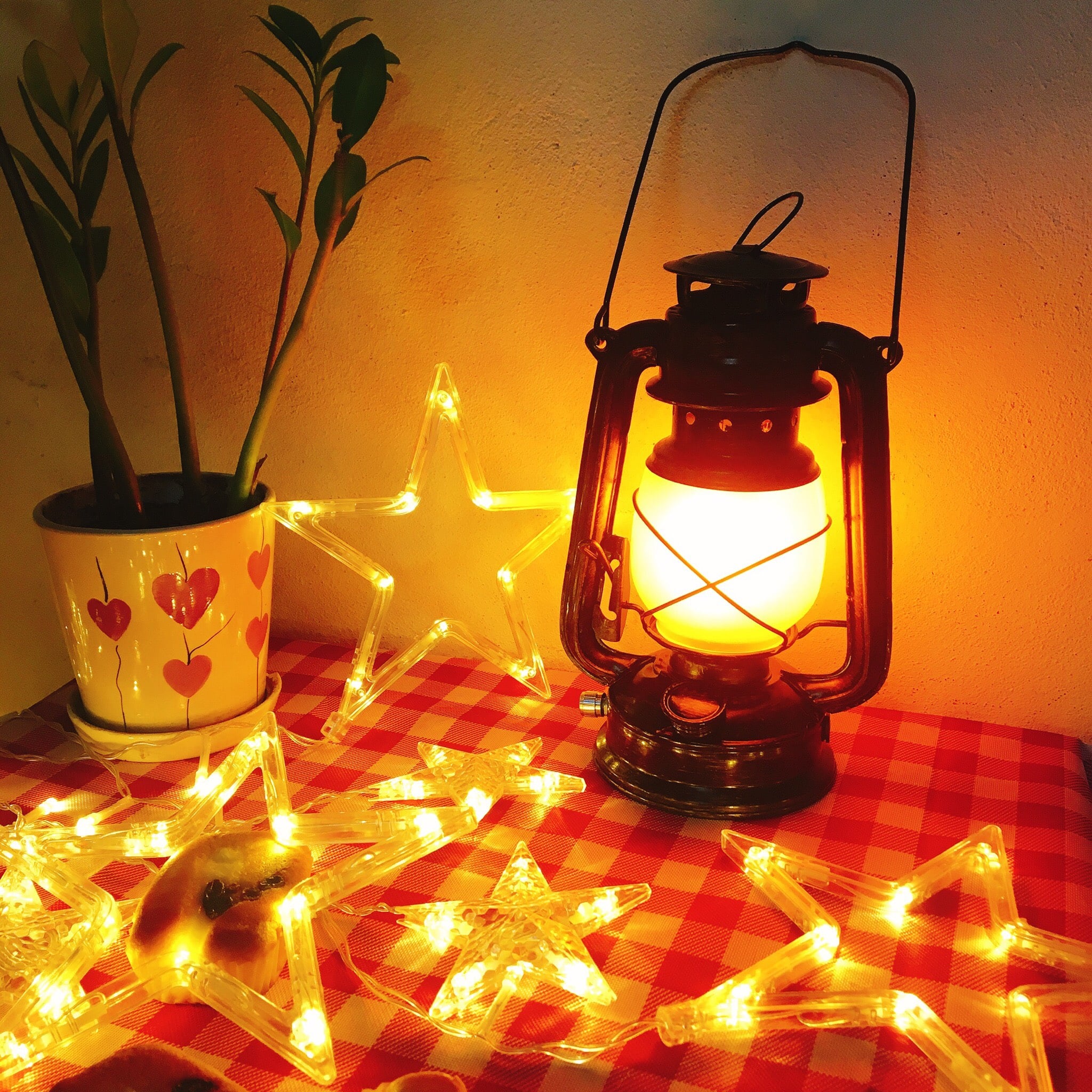 đèn cắm trại trang trí ngôi sao