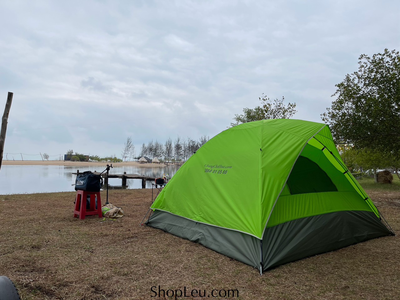 thuê lều cắm trại gia đình nha trang cho 3-4 thành viên