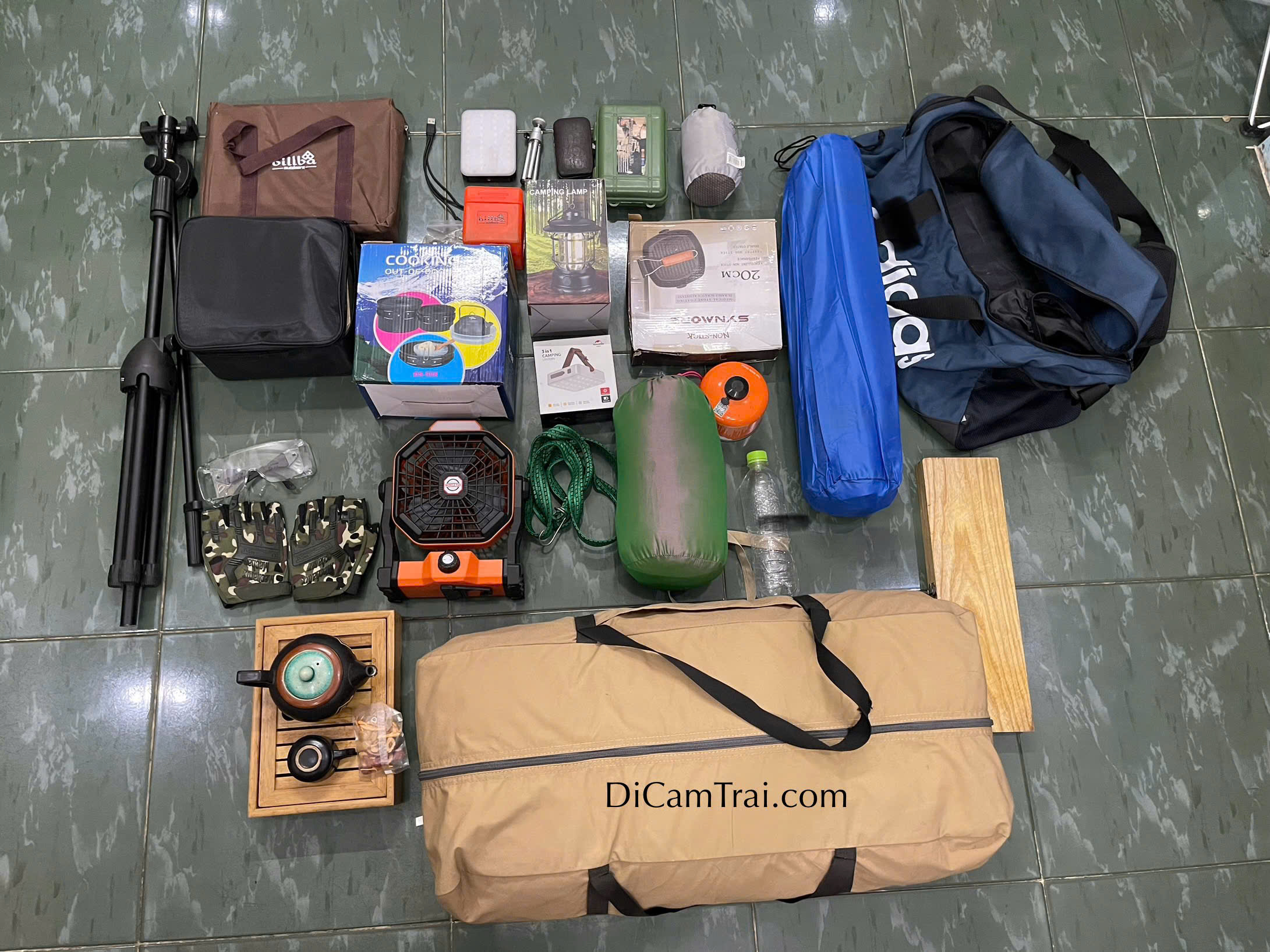 chuẩn bị gì khi đi cắm trại la ngâu bình thuận