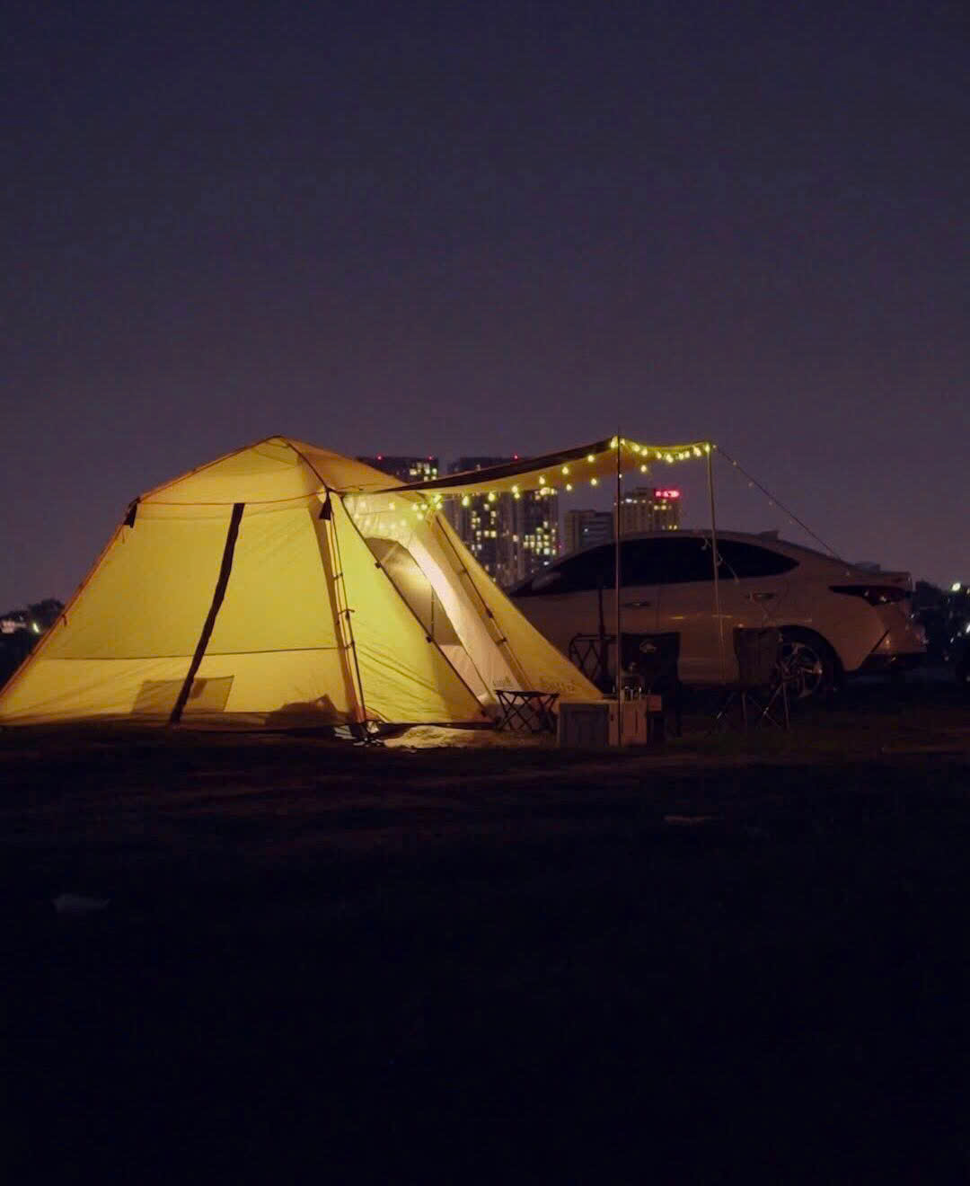 thuê lều cắm trại gia đình 3-4 thành viên ở nha trang